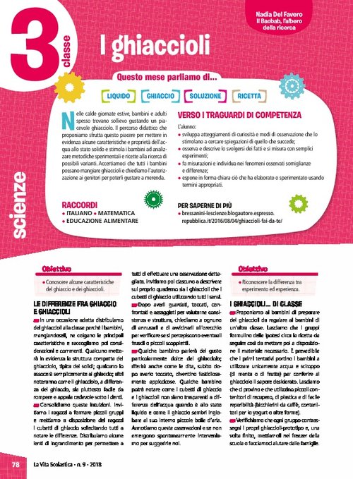 I ghiaccioli | Giunti Scuola I ghiaccioli | Giunti Scuola
