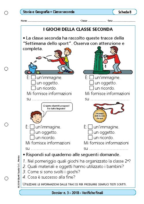 I giochi della classe seconda | Giunti Scuola I giochi della classe seconda | Giunti Scuola