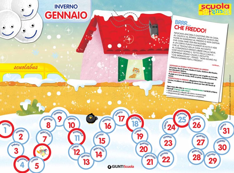 I giorni della merla | Giunti Scuola I giorni della merla | Giunti Scuola