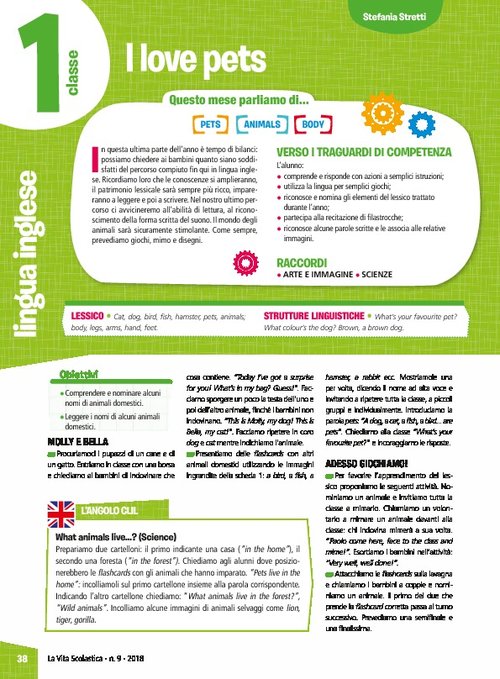 I love pets | Giunti Scuola I love pets | Giunti Scuola