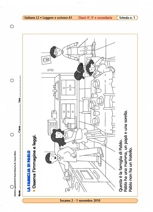 I miei parenti, i miei amici, la mia casa - 1 - schede | Giunti Scuola I miei parenti, i miei amici, la mia casa - 1 - schede | Giunti Scuola