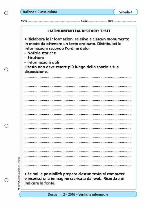 I monumenti di visitare: testi | Giunti Scuola I monumenti di visitare: testi | Giunti Scuola