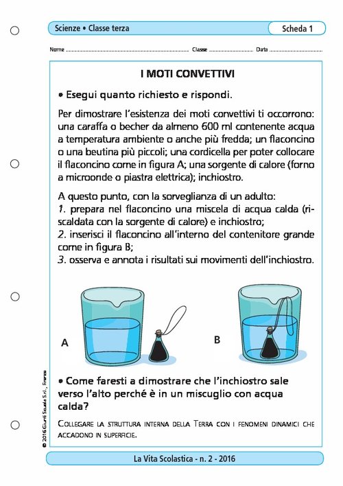 I moti convettivi | Giunti Scuola I moti convettivi | Giunti Scuola