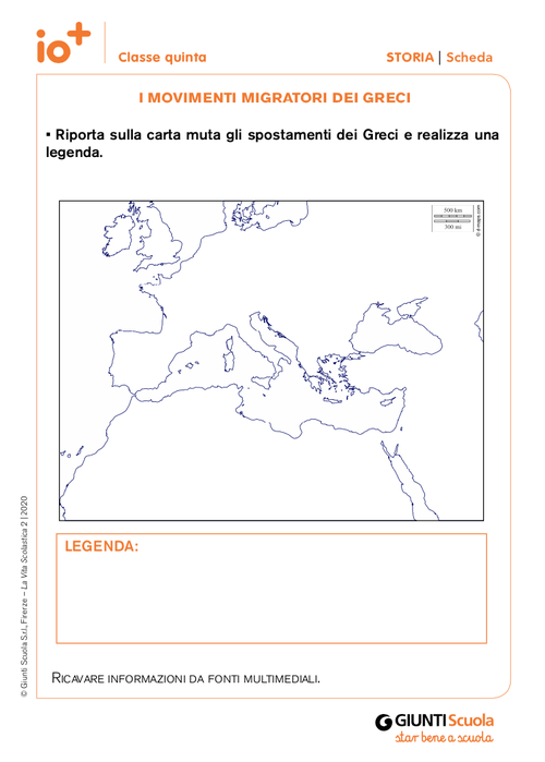 I movimenti migratori dei Greci | Giunti Scuola I movimenti migratori dei Greci | Giunti Scuola