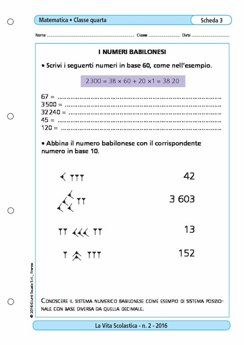 I numeri babilonesi | Giunti Scuola I numeri babilonesi | Giunti Scuola