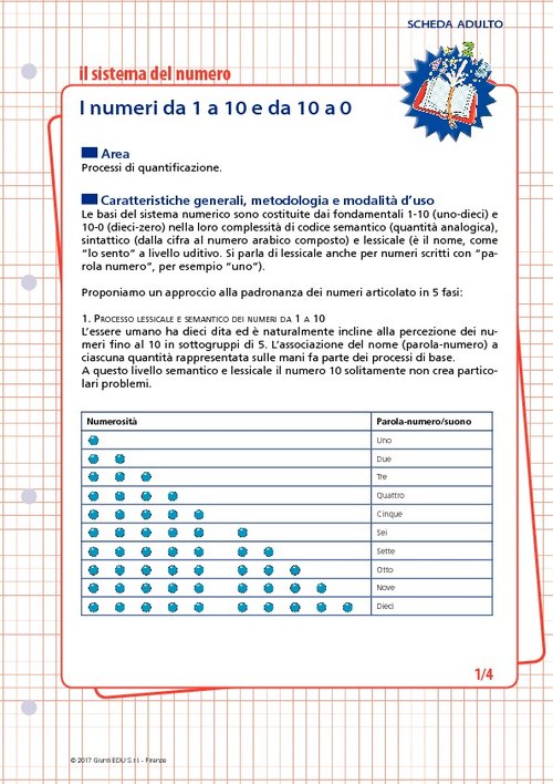 I numeri da 1 a 10 e da 10 a 0 | Giunti Scuola I numeri da 1 a 10 e da 10 a 0 | Giunti Scuola