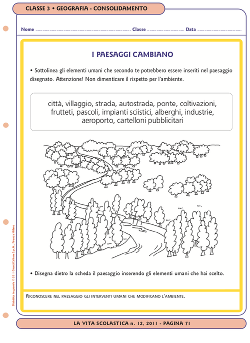 I paesaggi cambiano | Giunti Scuola I paesaggi cambiano | Giunti Scuola