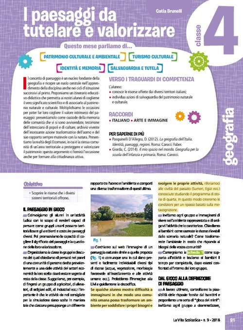 I paesaggi da tutelare e valorizzare | Giunti Scuola I paesaggi da tutelare e valorizzare | Giunti Scuola