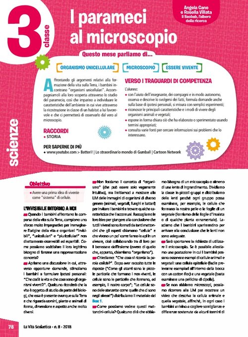 I parameci al microscopio | Giunti Scuola I parameci al microscopio | Giunti Scuola