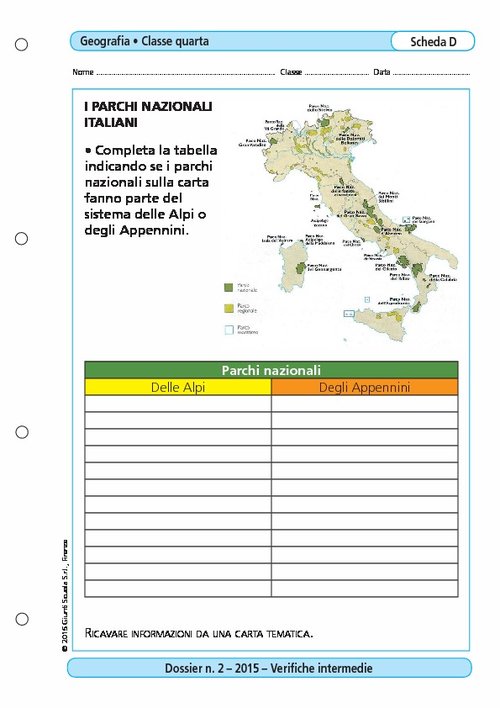 I parchi nazionali italiani | Giunti Scuola I parchi nazionali italiani | Giunti Scuola