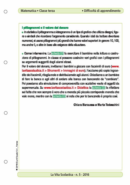 I pittogrammi e il valore del denaro | Giunti Scuola I pittogrammi e il valore del denaro | Giunti Scuola
