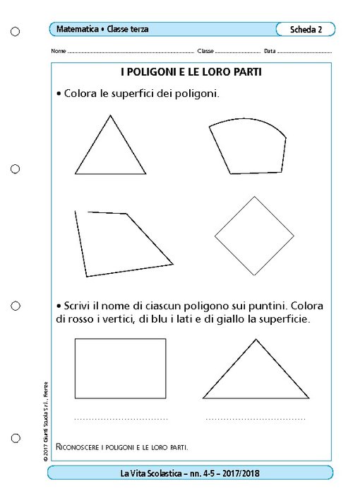 I poligoni e le loro parti | Giunti Scuola I poligoni e le loro parti | Giunti Scuola