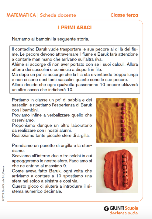 I primi abaci | Giunti Scuola I primi abaci | Giunti Scuola
