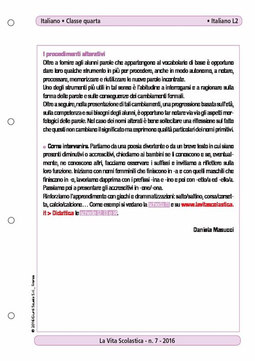 I procedimenti alterativi | Giunti Scuola I procedimenti alterativi | Giunti Scuola