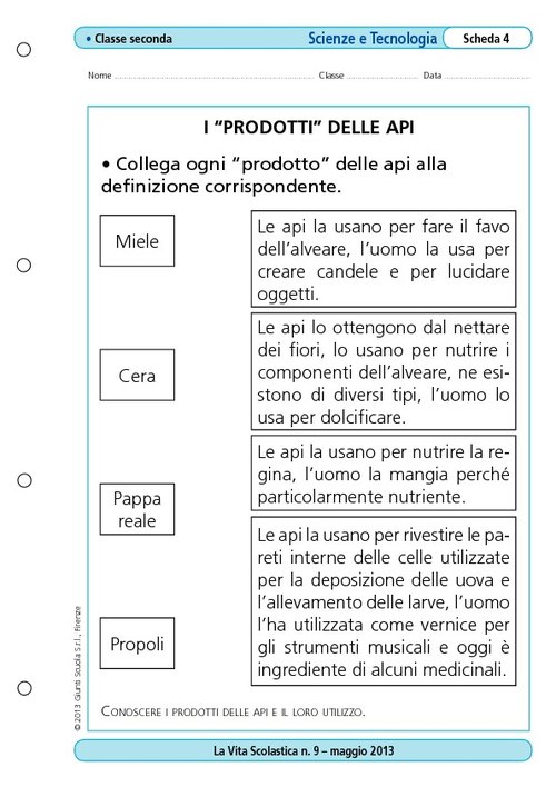 I "prodotti" delle api | Giunti Scuola