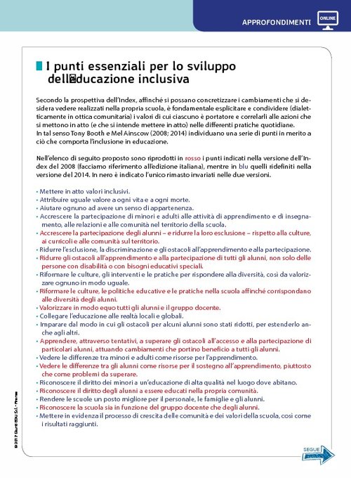 I punti essenziali per lo sviluppo dell’educazione inclusiva | Giunti Scuola