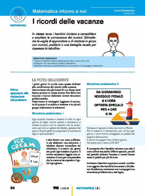 I ricordi delle vacanze | Giunti Scuola I ricordi delle vacanze | Giunti Scuola