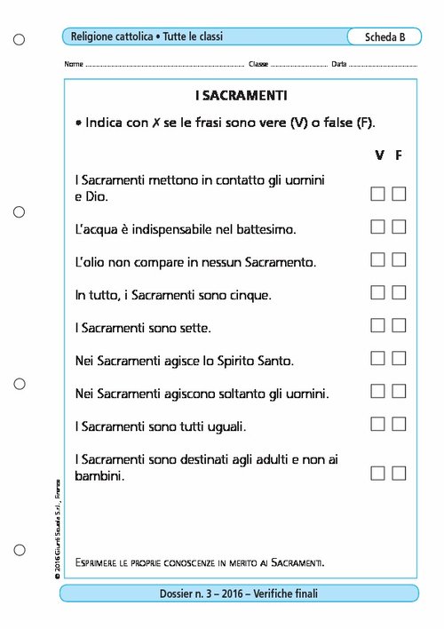 I Sacramenti | Giunti Scuola I Sacramenti | Giunti Scuola