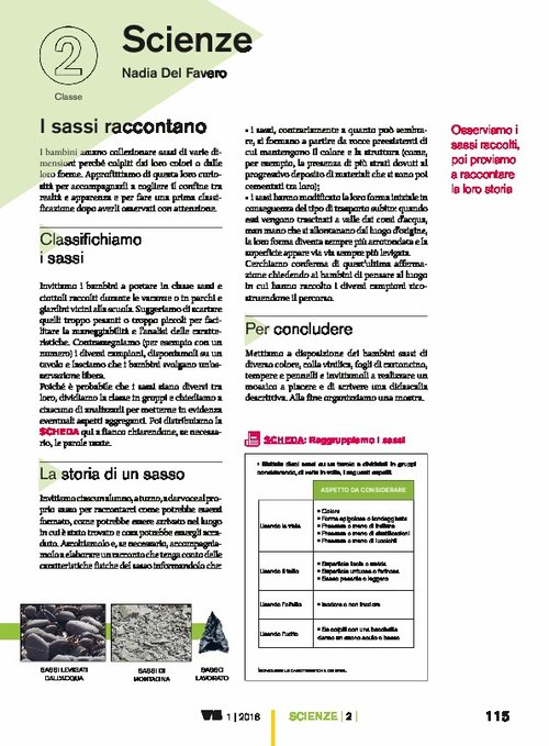 I sassi raccontano | Giunti Scuola