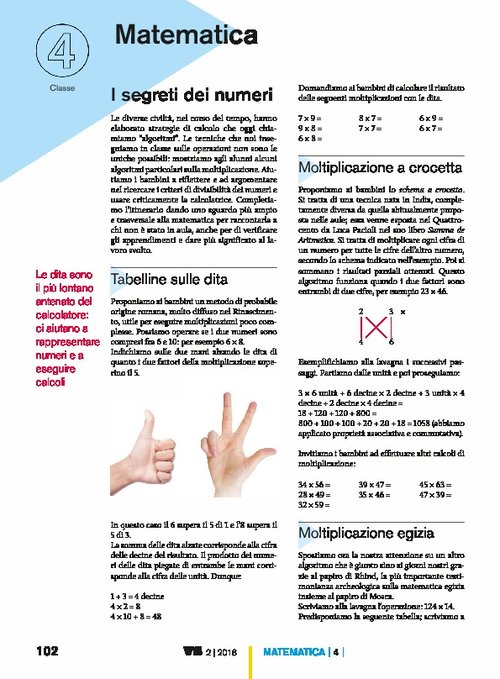 I segreti dei numeri | Giunti Scuola I segreti dei numeri | Giunti Scuola