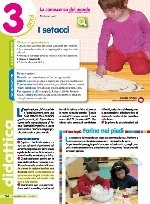 I setacci | Giunti Scuola