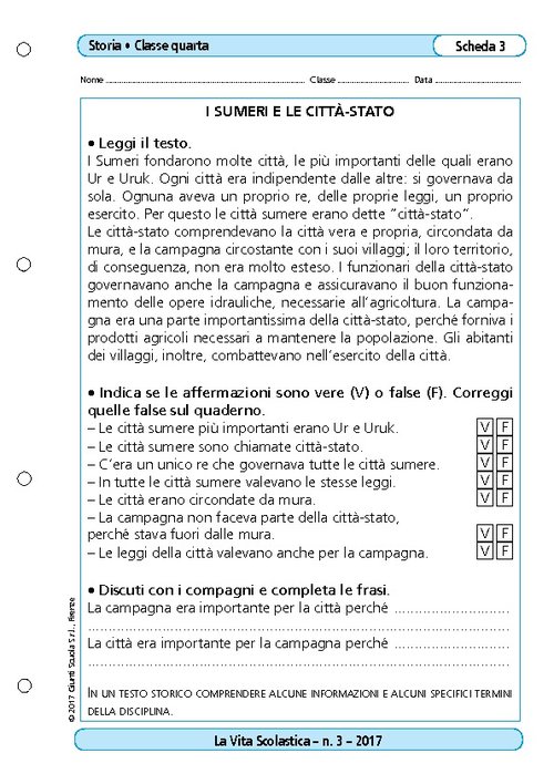 I Sumeri e le città-stato | Giunti Scuola