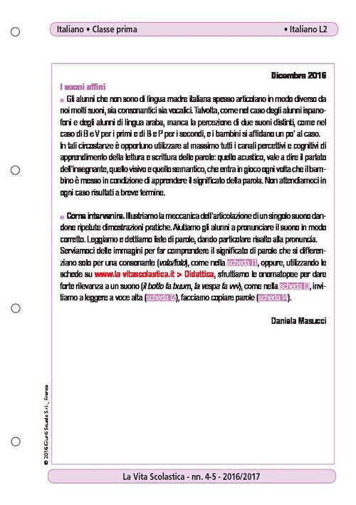 I suoni affini | Giunti Scuola I suoni affini | Giunti Scuola