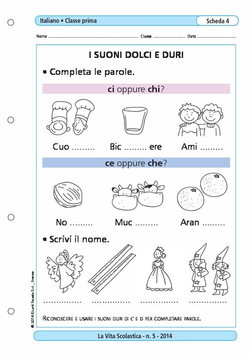 I suoni dolci e duri | Giunti Scuola I suoni dolci e duri | Giunti Scuola