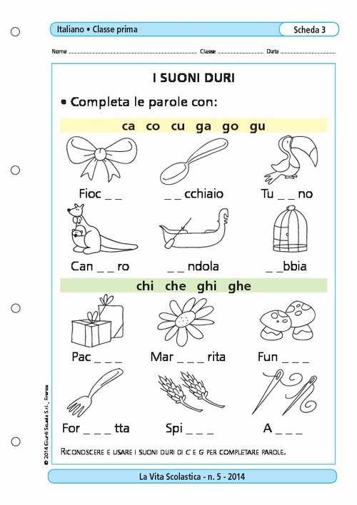 I suoni duri | Giunti Scuola I suoni duri | Giunti Scuola