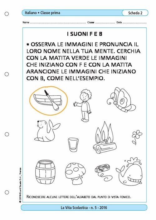 I suoni F e B | Giunti Scuola I suoni F e B | Giunti Scuola