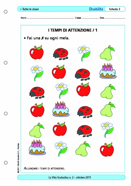 I tempi di attenzione/1 | Giunti Scuola I tempi di attenzione/1 | Giunti Scuola