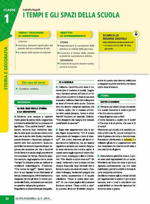 I tempi e gli spazi della scuola | Giunti Scuola