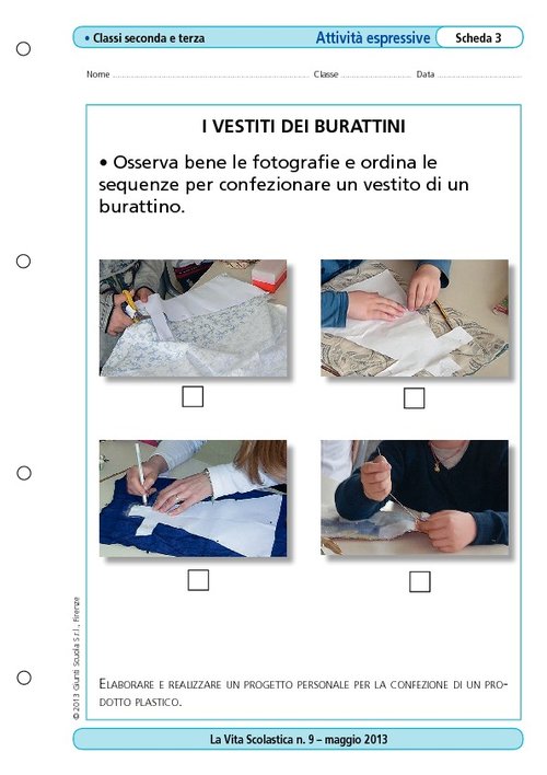 I vestiti dei burattini | Giunti Scuola I vestiti dei burattini | Giunti Scuola