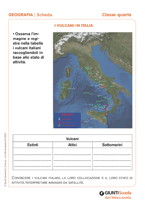 I vulcani in Italia | Giunti Scuola