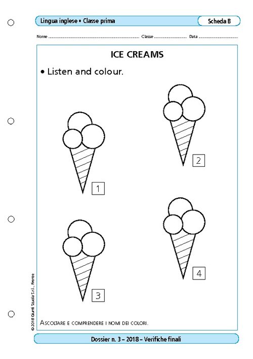 Ice creams | Giunti Scuola