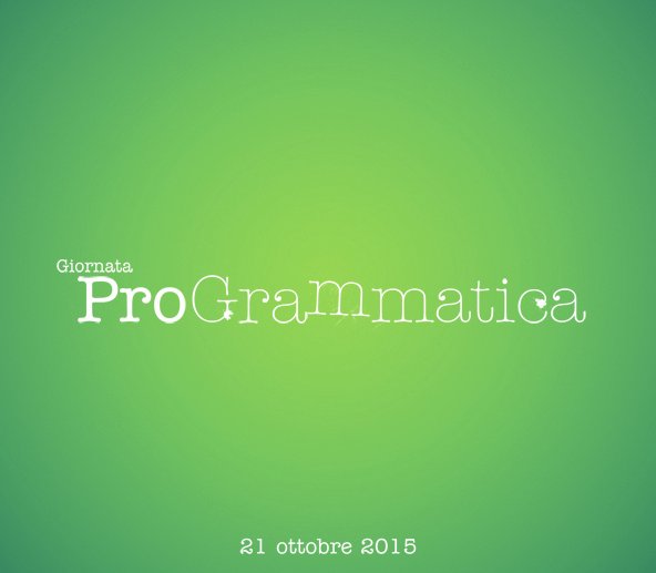 Il 21 ottobre torna la Giornata ProGrammatica. Il tema di quest'anno è l'italiano delle canzoni | Giunti Scuola Il 21 ottobre torna la Giornata ProGrammatica. Il tema di quest'anno è l'italiano delle canzoni | Giunti Scuola