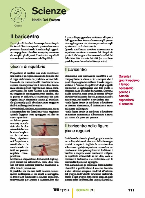 Il baricentro | Giunti Scuola Il baricentro | Giunti Scuola