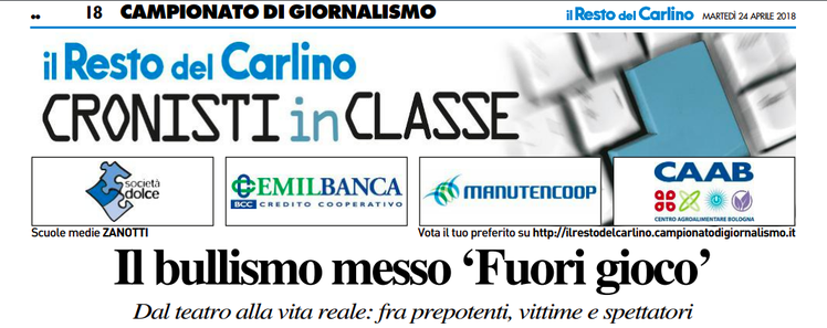 Il bullismo messo "Fuori Gioco": alunni/e che diventano giornalisti/e contro il bullismo | Giunti Scuola Il bullismo messo "Fuori Gioco": alunni/e che diventano giornalisti/e contro il bullismo | Giunti Scuola