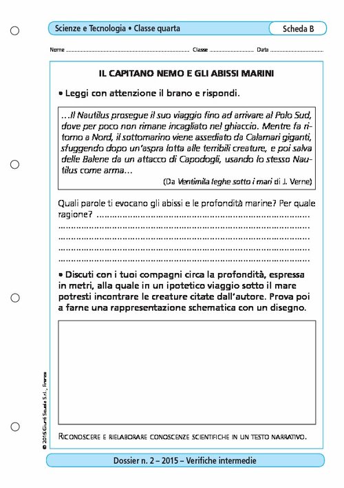 Il capitano Nemo e gli abissi marini | Giunti Scuola Il capitano Nemo e gli abissi marini | Giunti Scuola