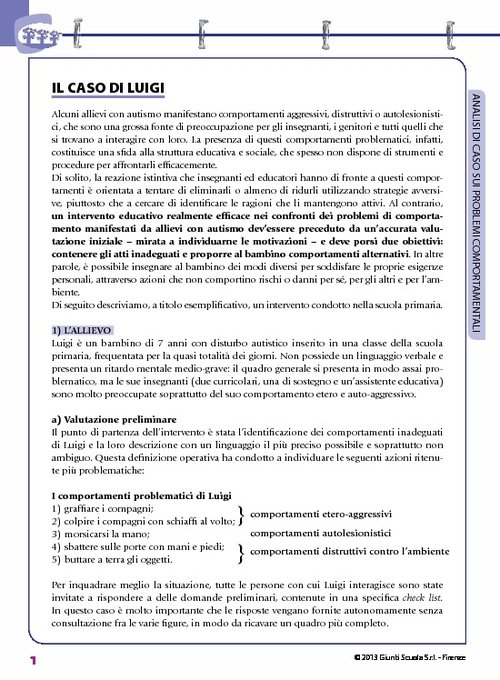 Il caso di Luigi | Giunti Scuola