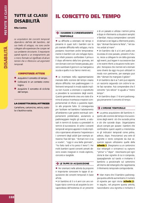 Il concetto del tempo | Giunti Scuola Il concetto del tempo | Giunti Scuola