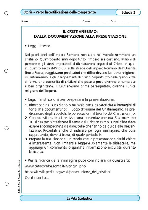 Il Cristianesimo: dalla documentazione alla presentazione | Giunti Scuola Il Cristianesimo: dalla documentazione alla presentazione | Giunti Scuola