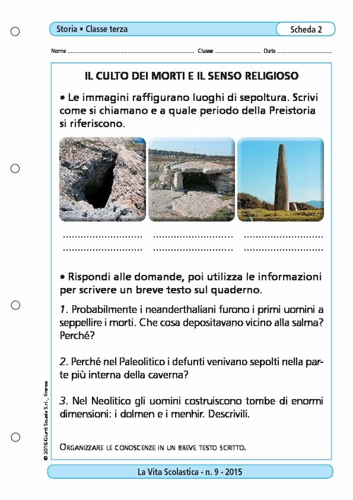Il culto dei morti e il senso religioso | Giunti Scuola Il culto dei morti e il senso religioso | Giunti Scuola
