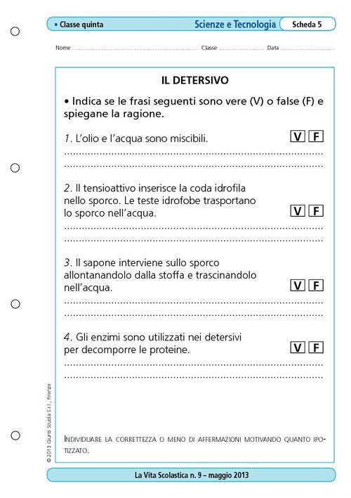 Il detersivo | Giunti Scuola Il detersivo | Giunti Scuola