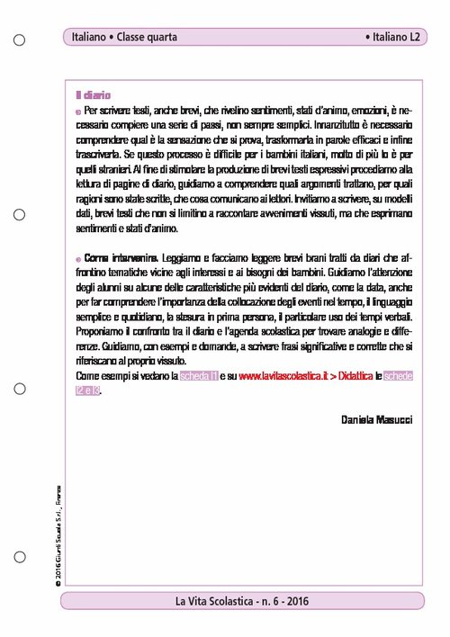 Il diario | Giunti Scuola Il diario | Giunti Scuola