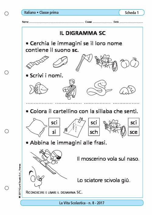 Il digramma SC | Giunti Scuola Il digramma SC | Giunti Scuola