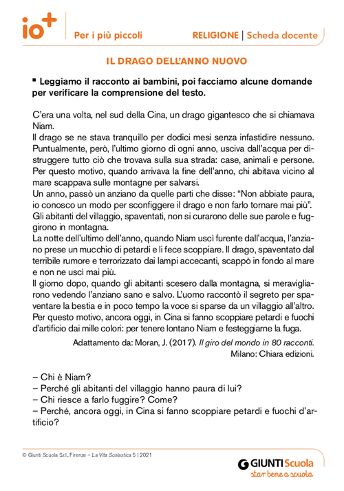 Il drago dell'anno nuovo | Giunti Scuola Il drago dell'anno nuovo | Giunti Scuola