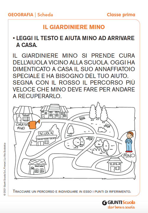 Il giardiniere Mino | Giunti Scuola Il giardiniere Mino | Giunti Scuola