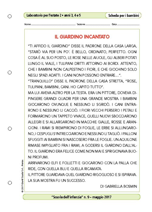 Il giardino incantato | Giunti Scuola Il giardino incantato | Giunti Scuola
