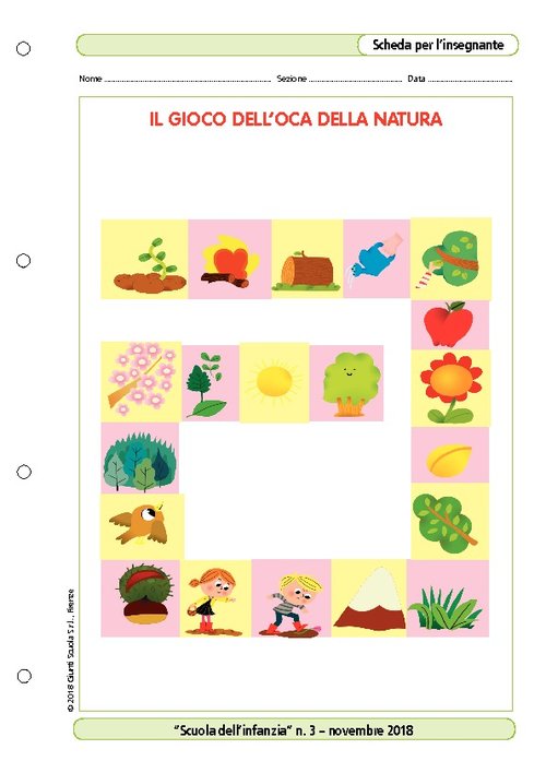 Il Gioco dell’Oca della natura | Giunti Scuola Il Gioco dell’Oca della natura | Giunti Scuola